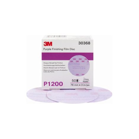 3M 30368 DISCHI ABRASIVI PURPLE P1200 PEZZI 50