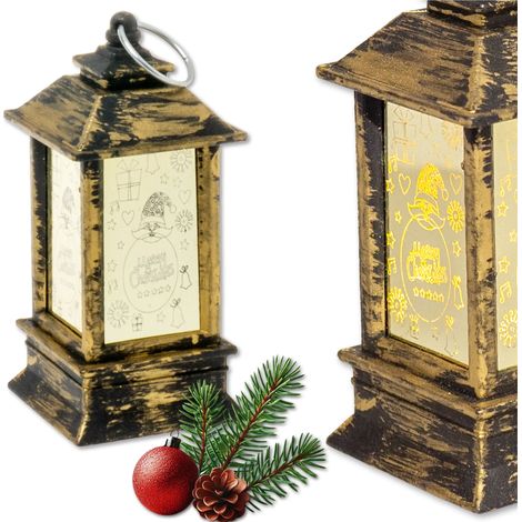 Lanterna decorativa dell'Avvento a LED con supporto Rorate da 9 cm (1/5)