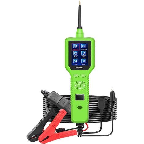 Testeur de circuit électrique OBD2 12V/24V pour voitures et camions P100 - Outil de diagnostic et de réparation OBD (1/5)