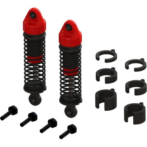 Shock Set 58mm Length 300cSt Oil (2): GROM