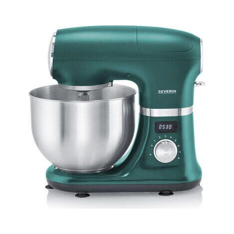 Severin KM 3896 robot de cocina 5,5 L Verde, Acero inoxidable (1/4)
