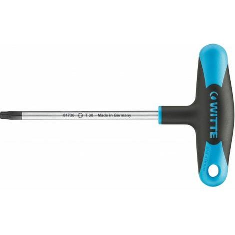 Chiave a T WITTE TORX 27x110 mm, elevata resistenza e precisione nei lavori meccanici. (1/2)