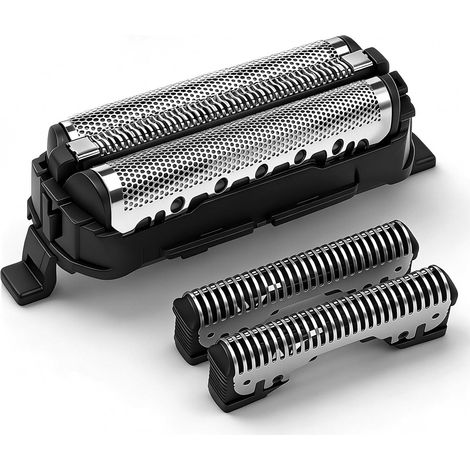 rasoir electriques hommes-Grille et lames de remplacement compatibles ARC3 – Pour rasoirs Panasonic ES-LL41-K et ES8103S – 1 kit de réfection – Installation rapide, rasage doux et performant (1/4)