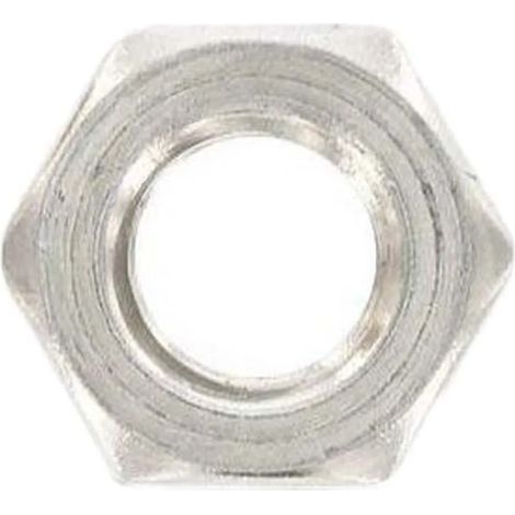Tuercas hexagonales Euromarine din 934 m6 hu acero inoxidable 25 unidades