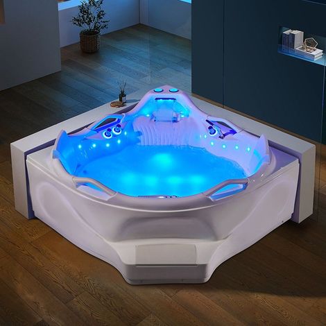 Baignoire balnéo angle Love story 42 jets