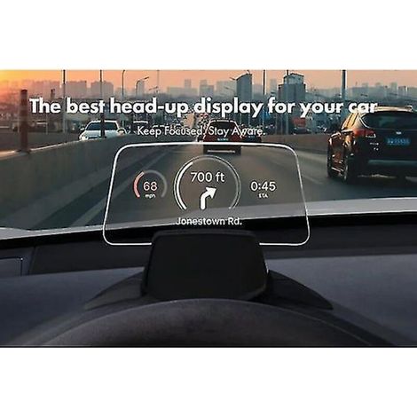Affichage tête haute définition pour voiture, projecteur portable universel pour voiture