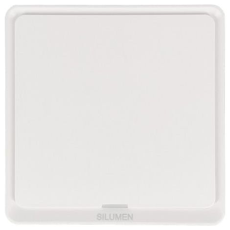 Interrupteur Connecté Wifi Poussoir Blanc - Poussoir - SILUMEN (1/4)