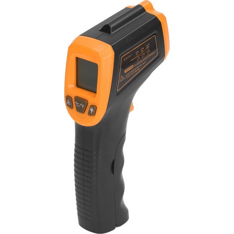 Berührungsloses Infrarot-Thermometer, Industrie-ABS, orange, professionelles tragbares digitales Messgerät (1/5)