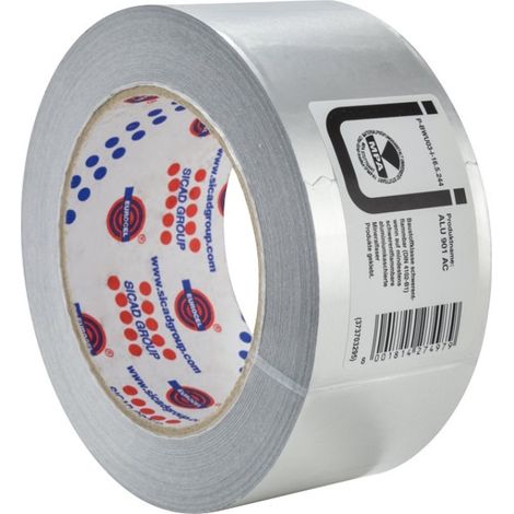 Eurocel Aluminiumklebeband einseitig silber 10,5 N