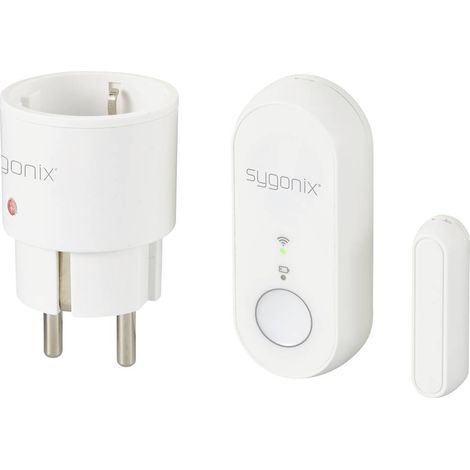 Sygonix Controllo gas scarico senza fili 2300 W Bianco