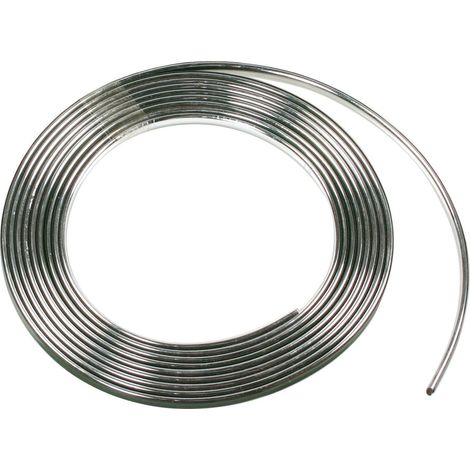 Profilo adesivo cromato - 4 m - 7 mm