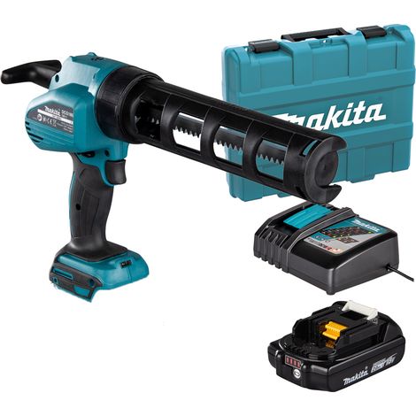Dichtstoffpistole LXT ® 18V - MAKITA - mit 1 Akku 2Ah - Ladegerät - Koffer - DCG180RA (1/5)
