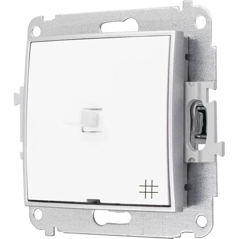 Modul ohne Rahmen, Kreuze USA Karlik Mini, Farbe Weiß/Silber (1/3)