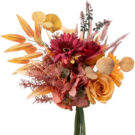1 Bouquet Hortensia, Soie, Plastique, 30-45cm, 20-30cm, Maison, Mariage (1/5)