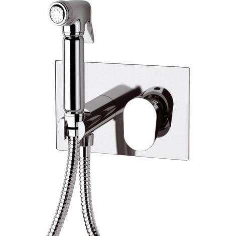 Miscelatore incasso per shut-off con doccetta, supporto doccia e flessibile (1/3)