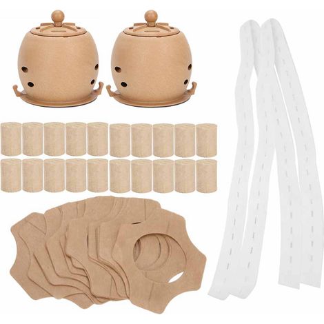 Boîte de moxibustion portable professionnelle, appareil de thérapie par moxa à domicile avec cône de moxa (1/5)