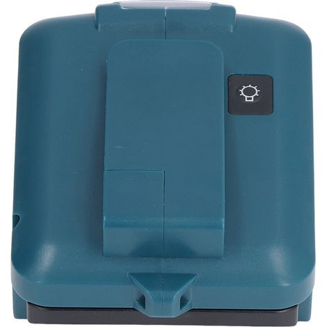 Akkuladegerät-Konverter, 14,4–18 V Eingang, Dual-USB-5-V-2,1-A-Ausgang, Bosch-Schnittstelle mit 3-W-LED-Leuchte zur Beleuchtung (1/5)