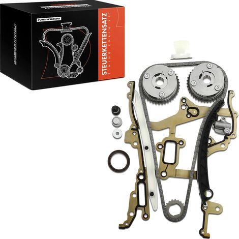 Kit de cadena de distribución, 130 eslabones, compatible con Chevrolet y Opel, optimizado para el rendimiento, números de pieza intercambiables 90529570, 55562234 (1/5)