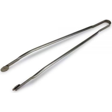 Pince Barbecue - 50 cm - Acier Inoxydable - Roulettes Intégrées Pour Retournement Facile - Pour Grillades Extérieures - 1 Pièce (1/5)