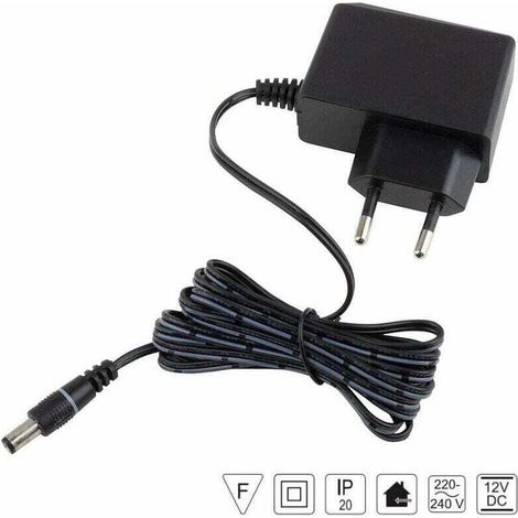 12V 6W IP20 Transformator für LED-Streifen, Netzteil, LED-Streifenleuchte, Heimbeleuchtung, Wohnzimmer, Schlafzimmer, Büro
