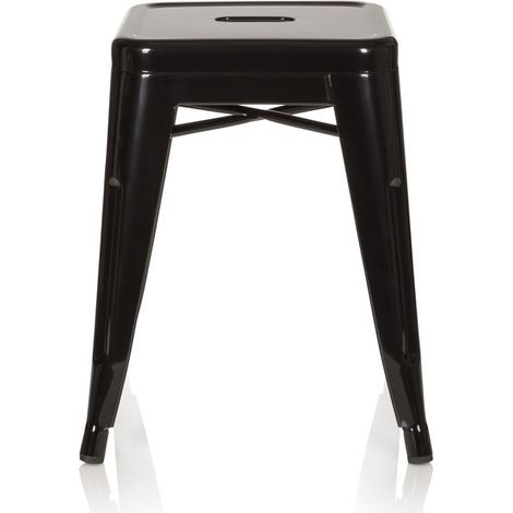Tabouret VANTAGGIO métallique noir hjh OFFICE