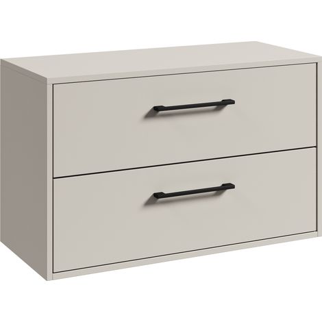 Badplaats Meuble Sous-Lavabo Florence 80 x 46 cm – Cashmere – Me