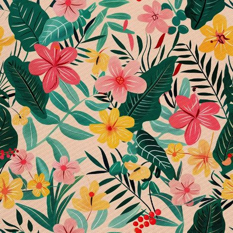 TISSUS DÉCORATIFS D'EXTÉRIEUR OXFORD - motif été DX8923 (1/5)