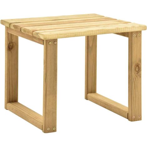 Table de travail Etabli de Travail - 30x30x26 cm Bois de pin imprégné BV457642 - BonneVie