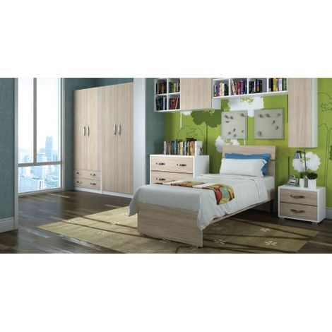 Q.TA' 1 LINEA MODERN LETTO 1P OLMO 85X200XH98 (1/3)