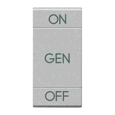 BTINT4911AFN Copritasto LivingLight 2 funzioni con serigrafia ON OFF GEN