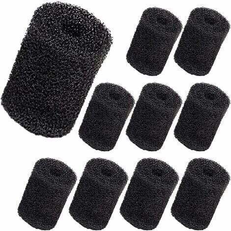 Pair Nettoyeur de piscine, balayeuse, brosse à queue, tuyau de nettoyage de piscine, éponges de remplacement, 10x