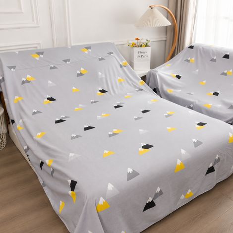 Housse anti-poussière meuble Empreinte de jeunesse 2,4 × 1 m adapté pour long meuble TV, bureau et autres, 21 × 17 × 3 cm, 250 g – Livraison gratuite