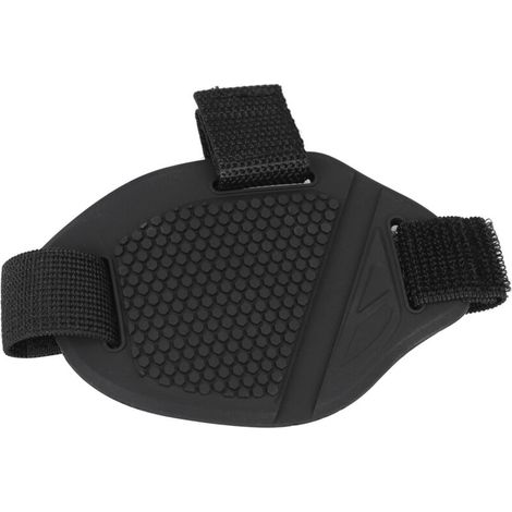 Protecteur Chaussures Moto - Caoutchouc Antidérapant - Compatible Bottes Cuir et Sport - Fixation Élastique 30 cm - Largeur 8,5 cm - 1 Pièce