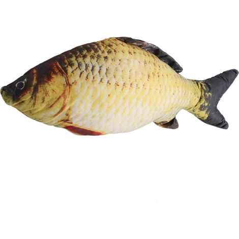 Cuscino di peluche a forma di pesce rosso (60 cm)
