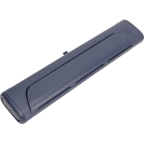 Ventilateur de bureau compact et sans pales, rechargeable, puissant et sûr, à pince, 3 vitesses, bleu. (1/5)