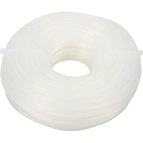 2,65 mm x 70 m pour tondeuse à gazon en forme ronde en nylon blanc - Accessoire de corde de tonte (1/5)