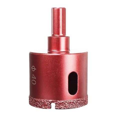 Ecleanfy - AIMOONSA Scie cloche diamantée 40 mm pour carrelage, verre, marbre, granit - foret coupe-trou (1/5)