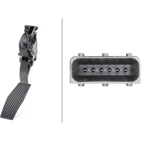 Capteur, position d'accelerateur Hella 6PV 009 765-701 CHEVROLET 0848034