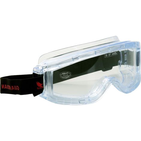 EAGLE Schutzbrille mit verstellbarem Gummiband und transparentem Design (1/4)