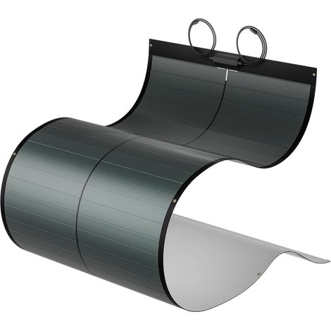 200W CIGS Panneau Solaire 360° Flexible Anti-Ombrage Pré-percé (1/5)