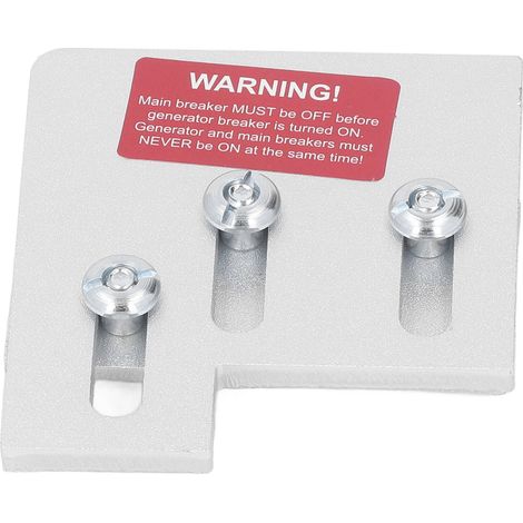 Kit de Verrouillage pour Disjoncteur SD200A - Compatible avec Panneaux Square D QO 150A/200A, Entraxe 1 3/8" (1/5)