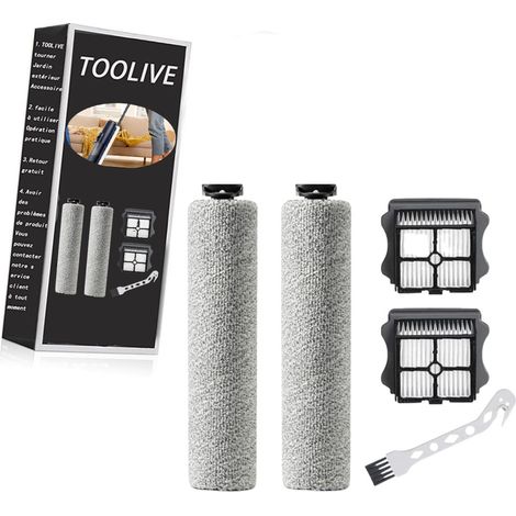 Filtre Brosse de Rechange Ensemble d'accessoires pour Aspirateur Nettoyeur Sec et Humide Tineco iFloor3 und Floor One S3 (5 Pièces) (1/4)