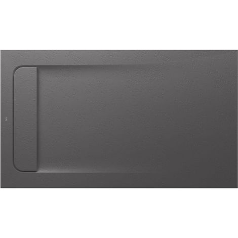 Receveur de douche extra plat en Stonex® Aquos - 1200x700mm - Onyx (1/2)