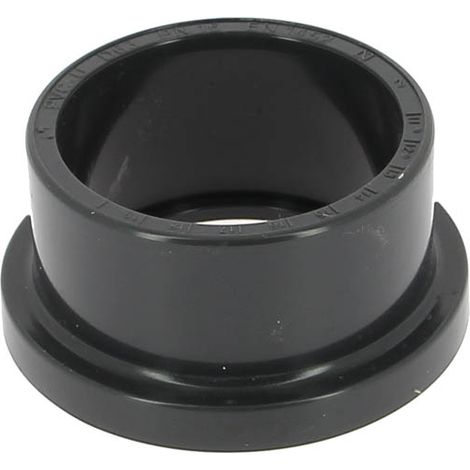 Collet PVC pression strié à coller Ø63 – Femelle à coller – Raccord d'évacuation pour tube Ø63 – Série métrique