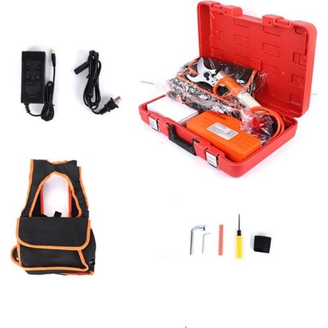 Sécateurs électriques Sécateur électrique 36 V, Branches au Lithium de 0 à 45 mm, Tige d'extension de Taille-haie de 1,2 à 1,8 m Ciseaux électriques Professionnels (Size : 3603 Pruning Shear) (1/5)