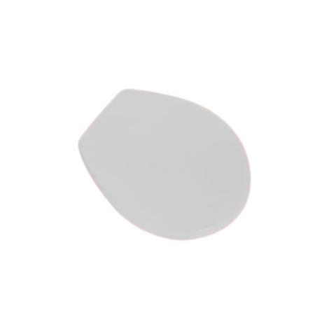 Sedile WC in MDF Bianco con Cerniere Regolabili in Metallo – Distanza Fori 110–210 mm
