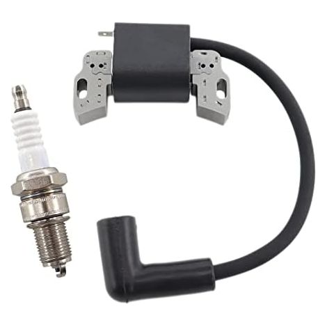 Bobina de encendido con bujía para cortacésped Briggs & Stratton 08P500 08P600 093J02 09P600 09P700. Reemplaza las referencias 798534, 799582, 593872 y 595009. (1/5)