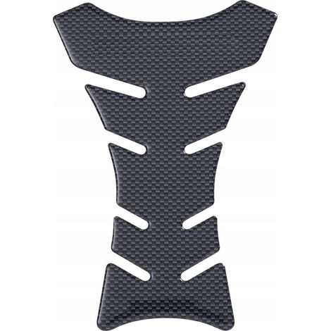Adesivo per paraserbatoio PER BAK Carbonio grande 20,7 cm x 14,1 cm solido
