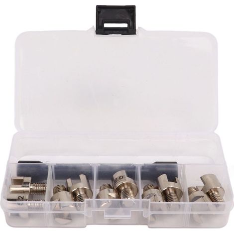 Kit de clé à rayons 10 en 1, outil de réparation de roues portable et robuste pour moto (1/5)
