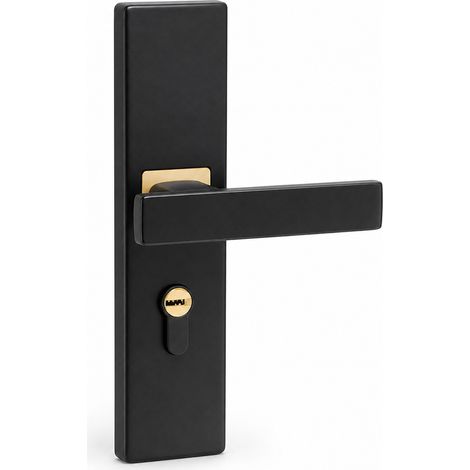 Magnetisches geräuschloses schwarzes Innentürschloss 50 mm (1/5)